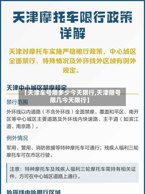 【天津车号限多少今天限行,天津限号限几今天限行】