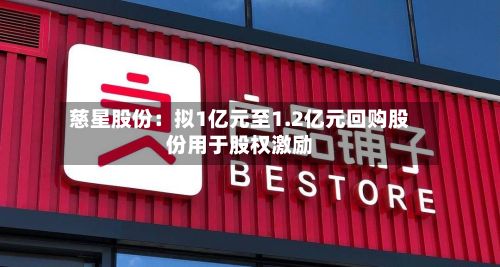 慈星股份:拟1亿元至1.2亿元回购股份用于股权激励-第2张图片