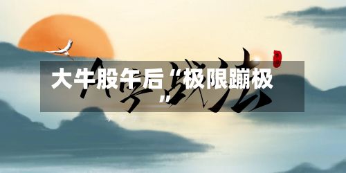 大牛股午后“极限蹦极”-第3张图片