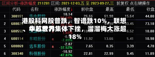 港股科网股普跌，智谱跌10%，联想、中芯世界、华虹宏力集体下挫	，溜溜梅大涨超18%-第2张图片