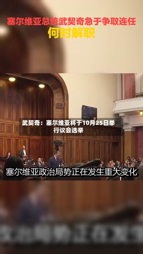 武契奇:塞尔维亚将于10月25日举行议会选举-第2张图片