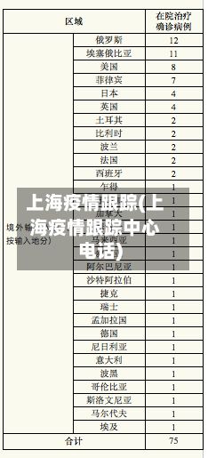 上海疫情跟踪(上海疫情跟踪中心电话)-第2张图片