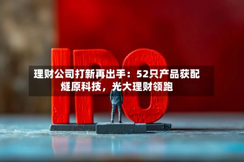理财公司打新再出手：52只产品获配燧原科技，光大理财领跑-第2张图片