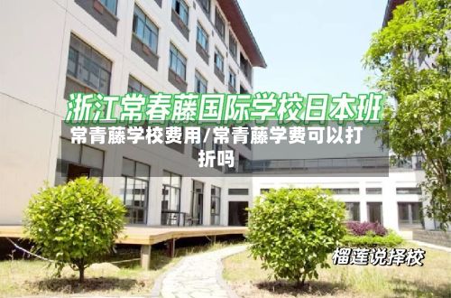 常青藤学校费用/常青藤学费可以打折吗-第3张图片