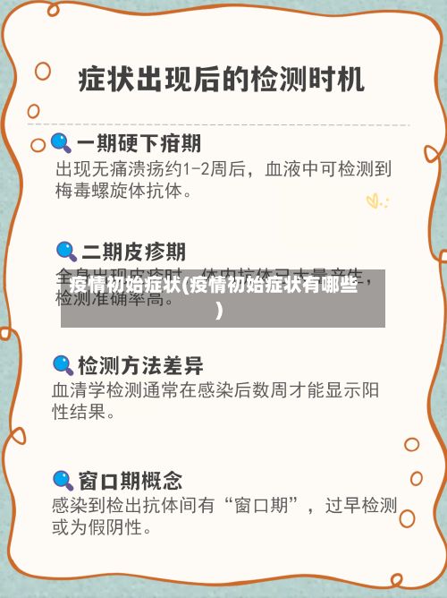疫情初始症状(疫情初始症状有哪些)-第3张图片