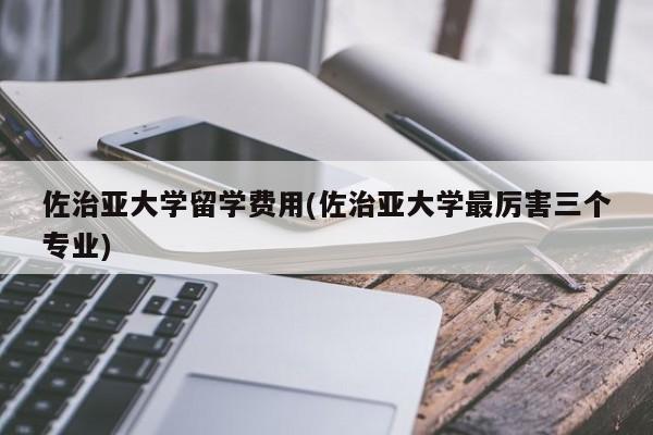 佐治亚大学留学费用(佐治亚大学最厉害三个专业)