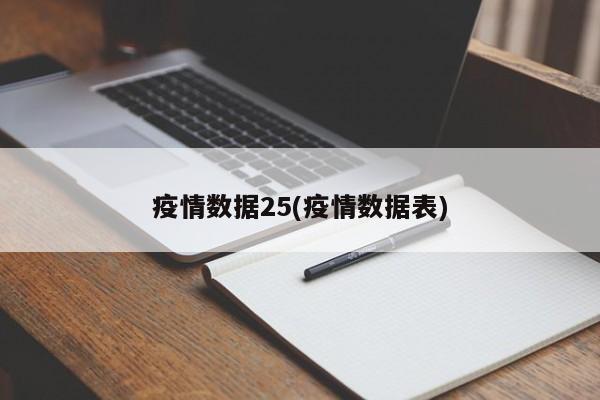 疫情数据25(疫情数据表)