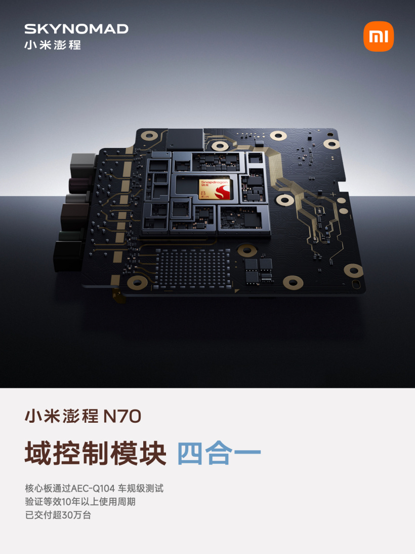 小米澎程 N70 生态产品公布：智能表盘 2、磁吸碰碰贴	、车载公网对讲机等