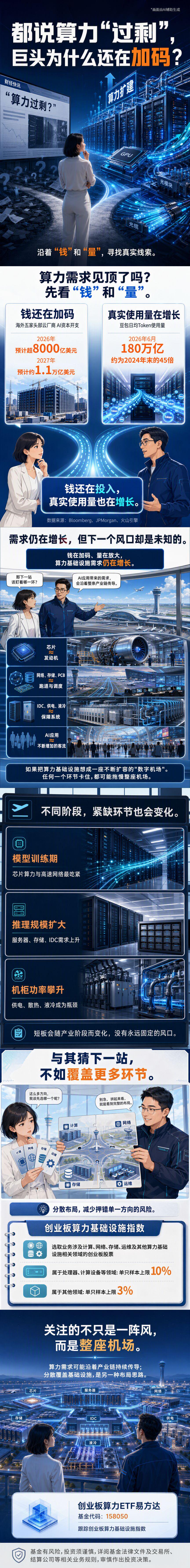 都说算力“过剩”,巨头为什么还在加码?