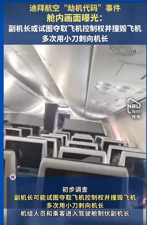副机长拔刀捅伤机长 客机急速俯冲 机舱内画面曝光 亲历乘客讲述惊魂一刻